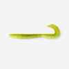 SOFT GRUB LURE WITH WXM YUBARI GRB 130 ATTRACTANT CHARTREUSE