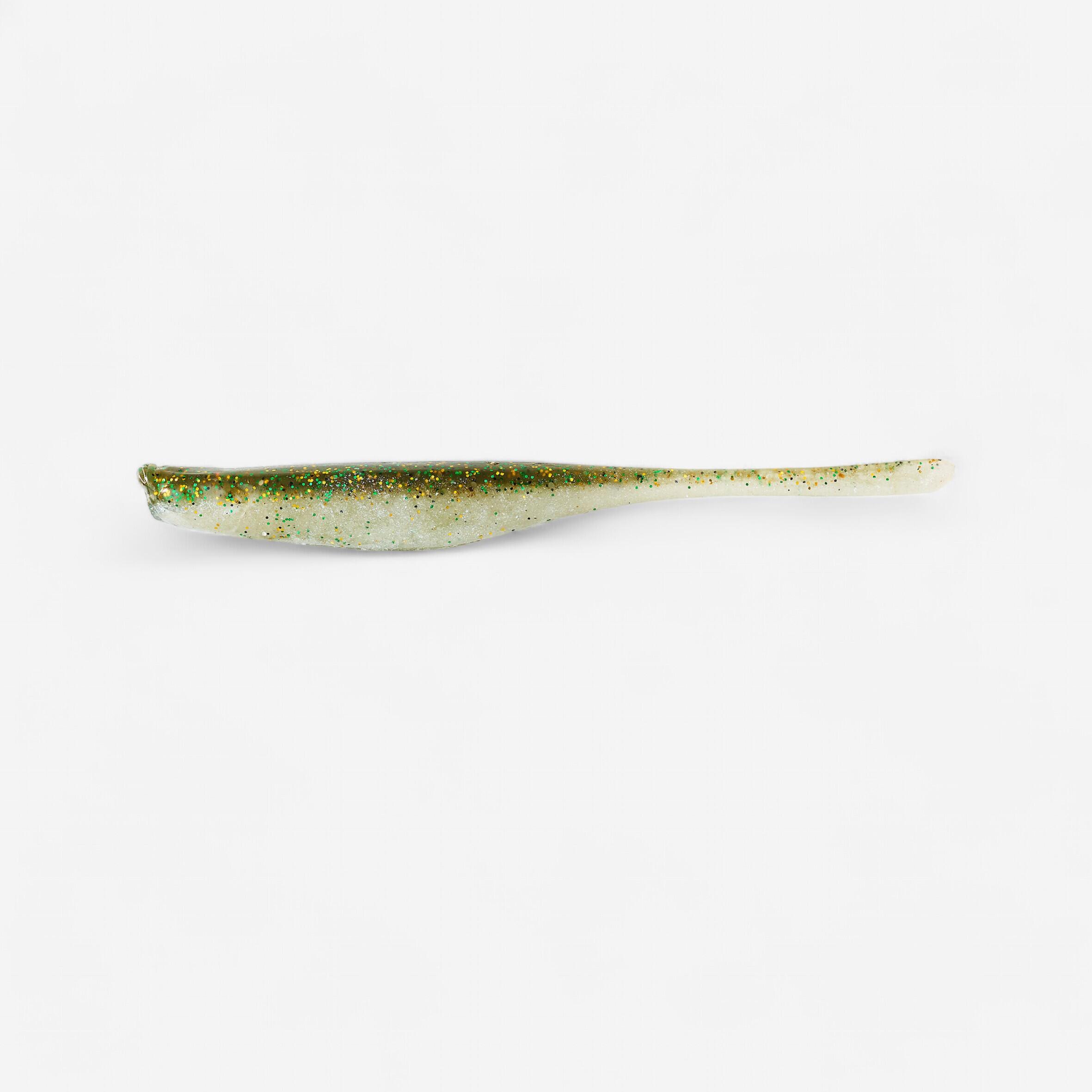 FINESS SOFT LURE WITH ATTRACTANT WXM YUBARI FINSS 100 GREEN