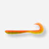 Mäkká umelá nástraha typu twister s atraktantom WXM Yubari GRB 90 oranžová