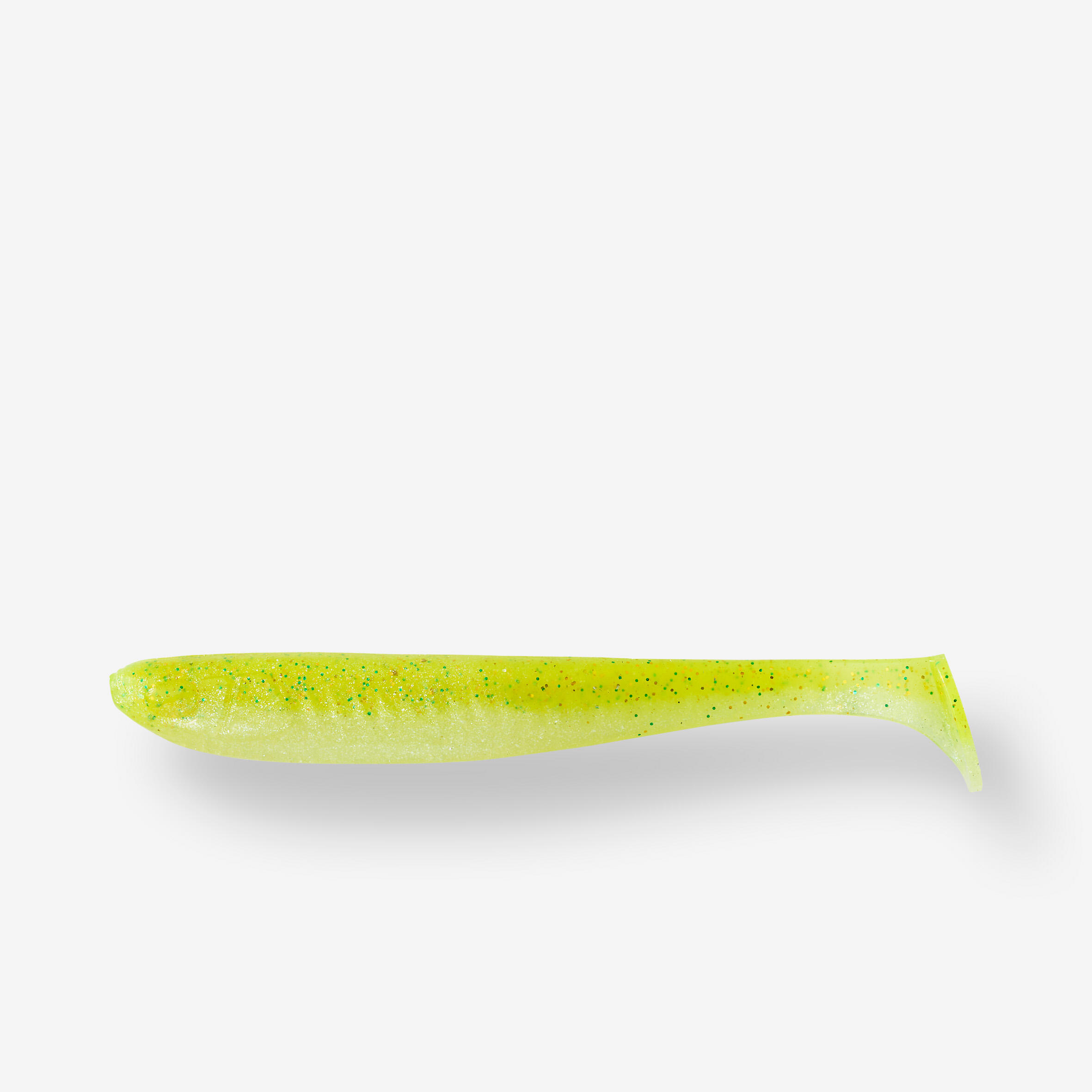 SOFT LURE SHAD WITH ATTRANT WXM YUBARI SHD 100 CHARTREUSE 1/7