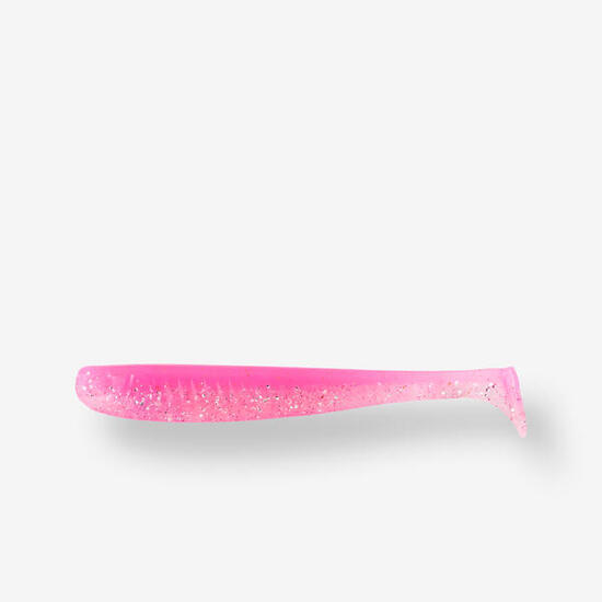 Gummifisch WXM Yubari 82 Shad mit Lockstoff rosa