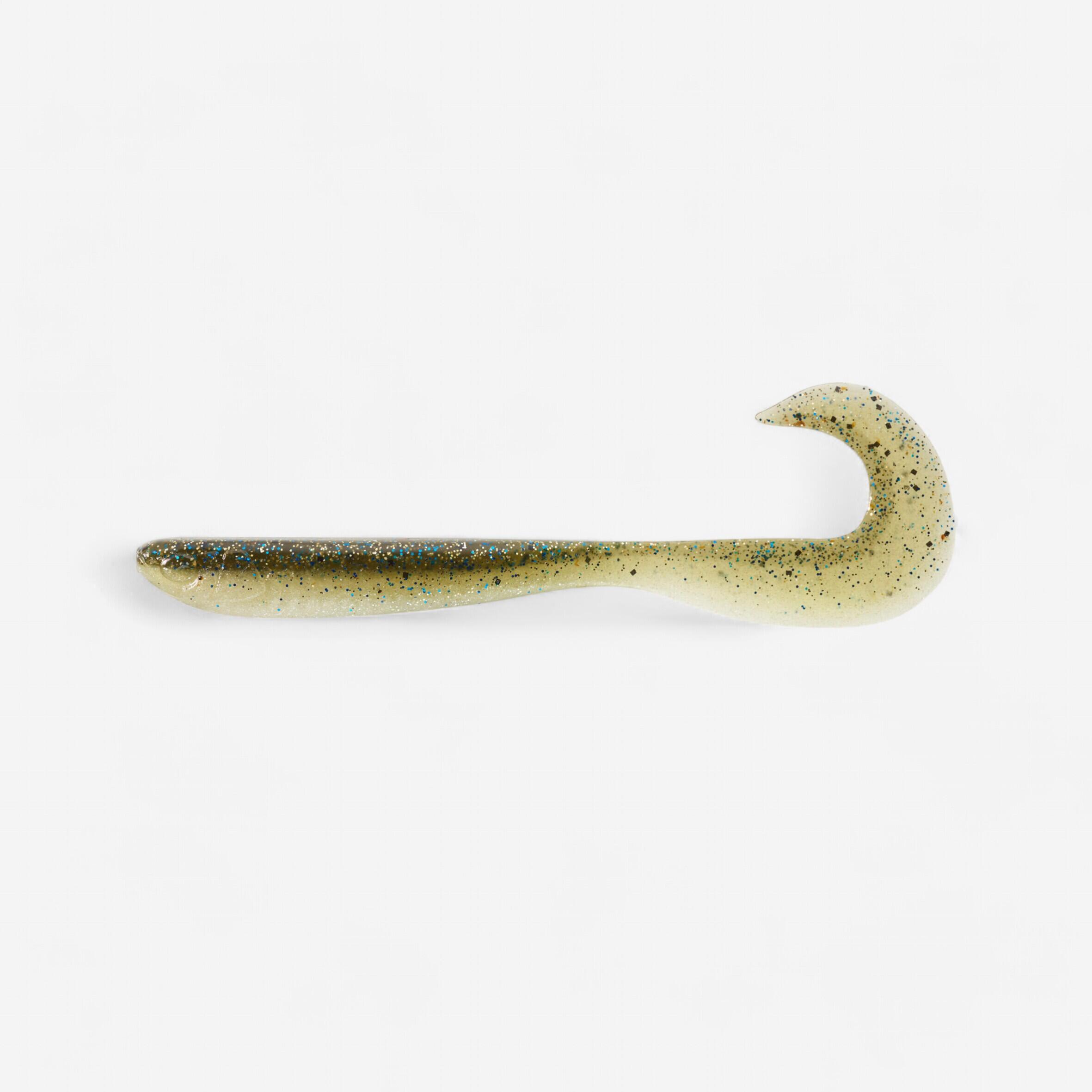 Caperlan - Leurre Souple Virgule Grub Avec Attractant Wxm Yubari Grb 60 Poisson - Leurre Souple - Peche - Gris - Taille Unique - Decathlon