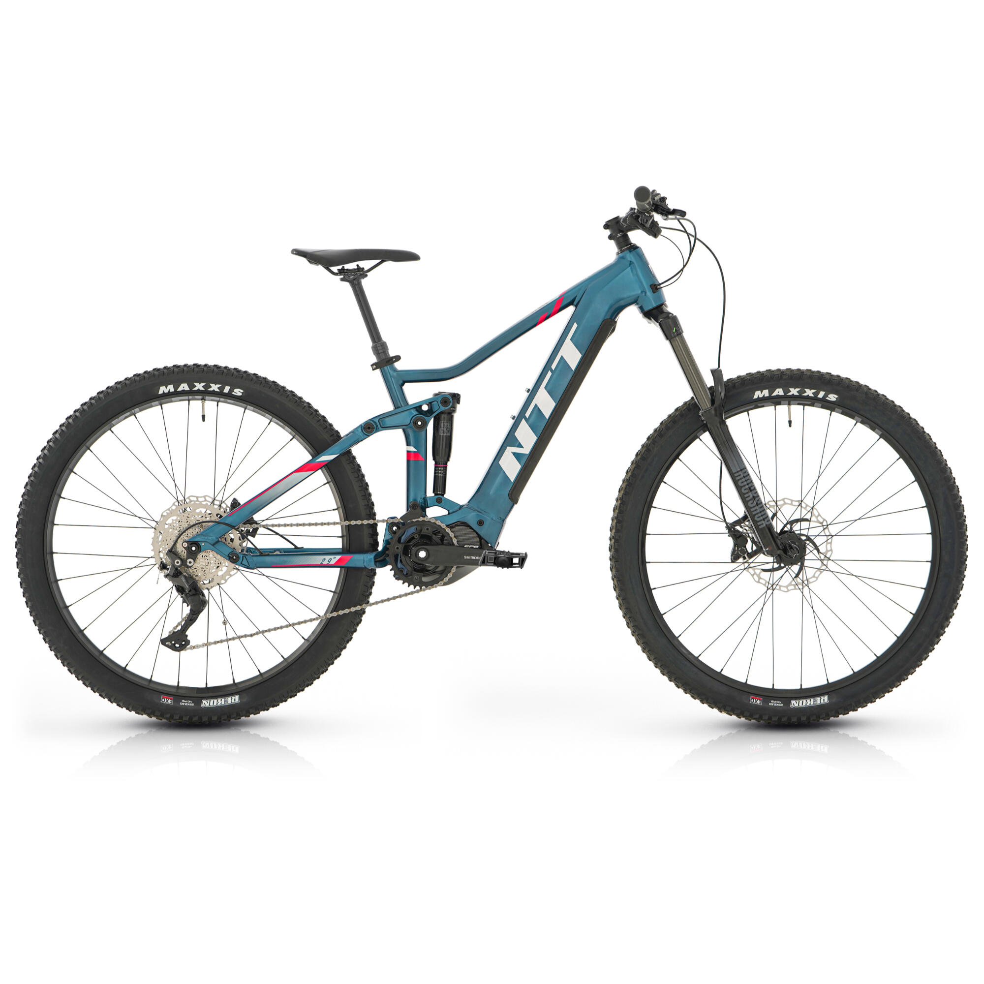 NTT Bicicleta eléctrica MTB NTT Space 10 motor central Shimano EP8