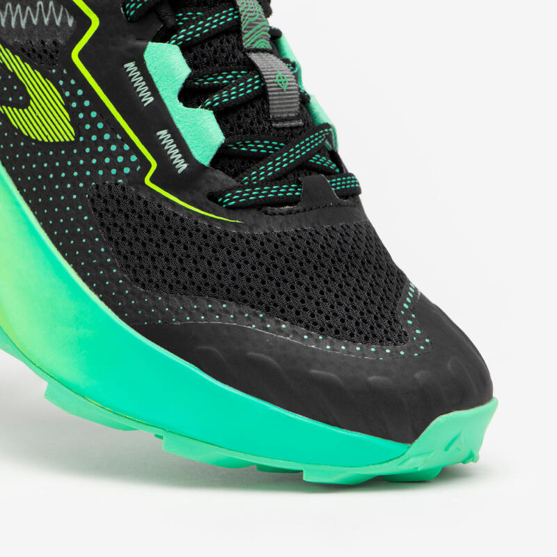 Calçado de corrida Trail e Cross Country Criança - KIPRUN K500 GRIP preto