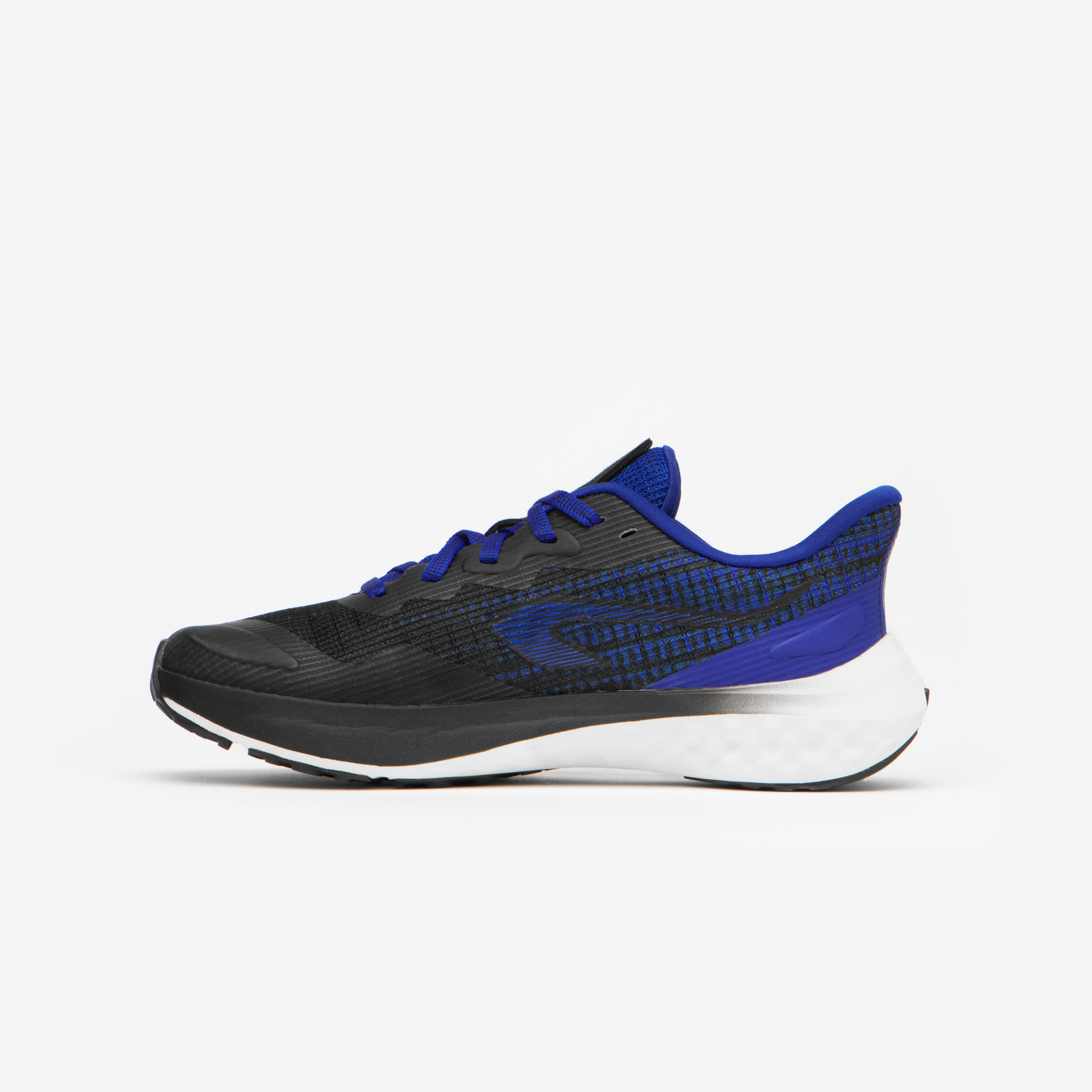 Kids' KIPRUN K500 FAST running shoes - black and blue 2/8
