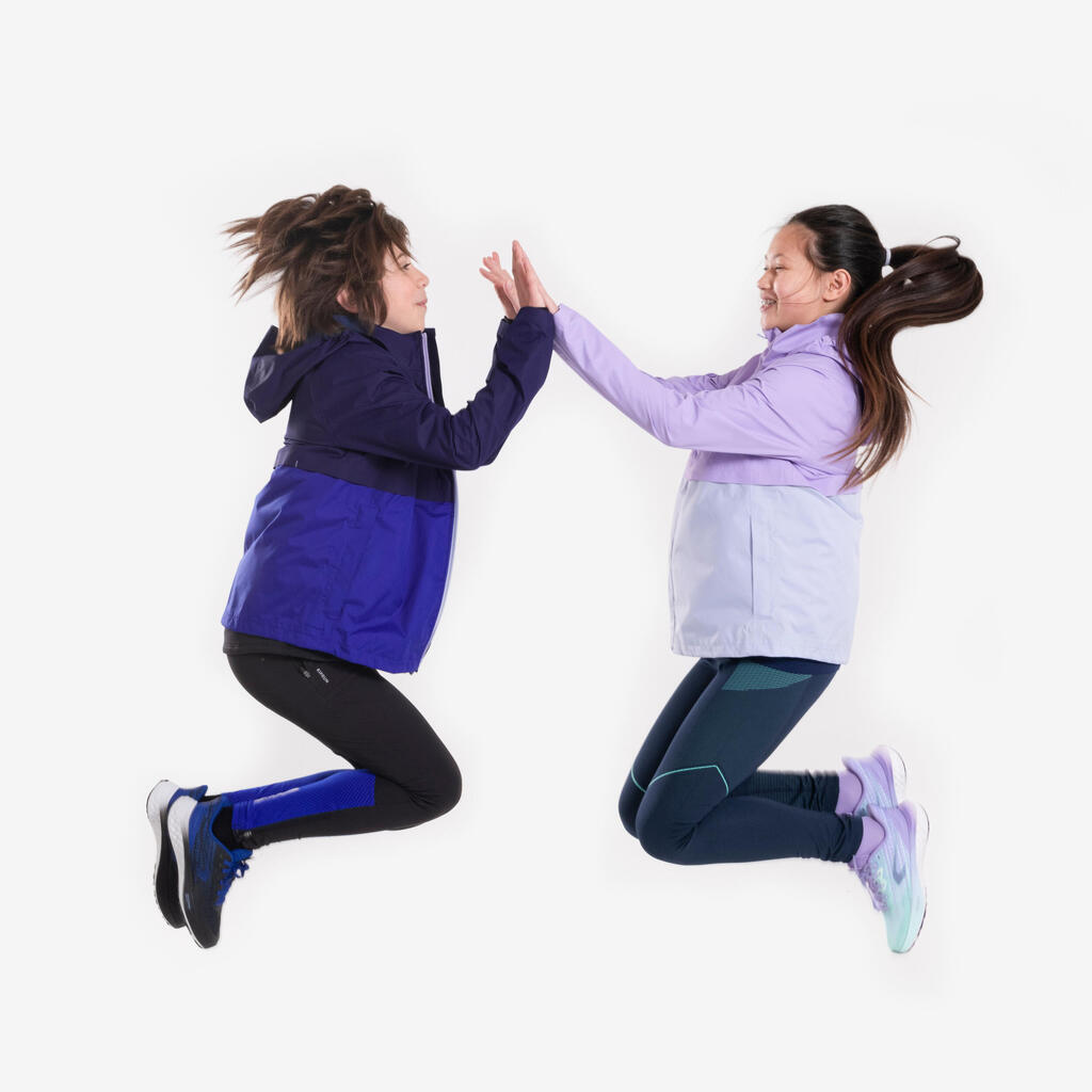 Modra tekaška jakna 3 v 1 RUN za otroke