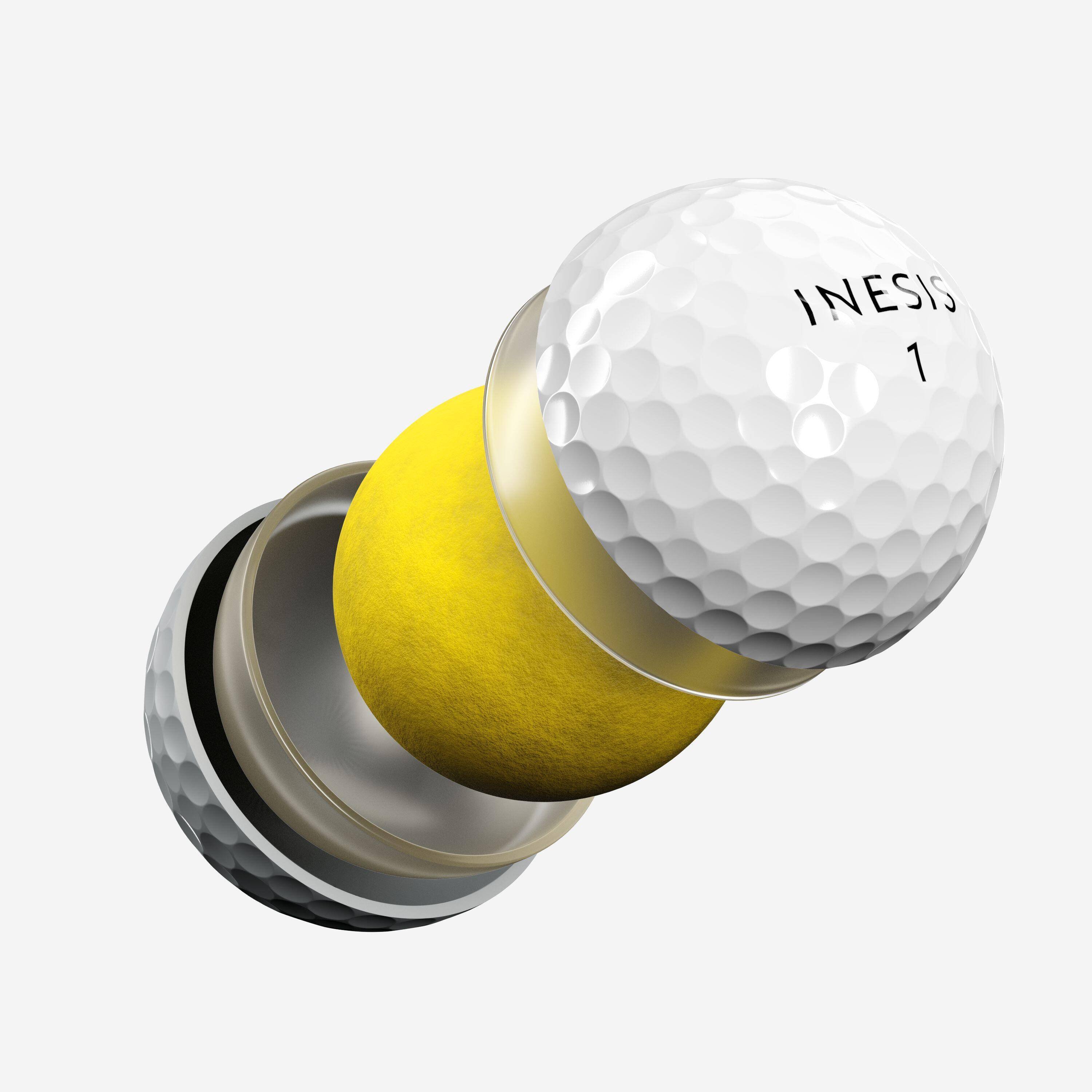 GOLF BALLS x12 - INESIS TOUR 900 WHITE -  4