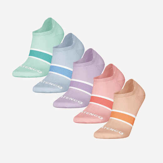 
      Detské tenisové ponožky RS 160 nízke viac farieb 5 párov
  