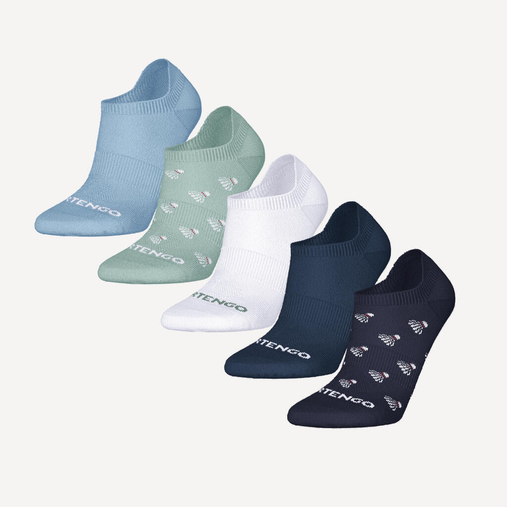 Kids' Tennis Low-Cut Socks RS160 5-Pack - Various Colours