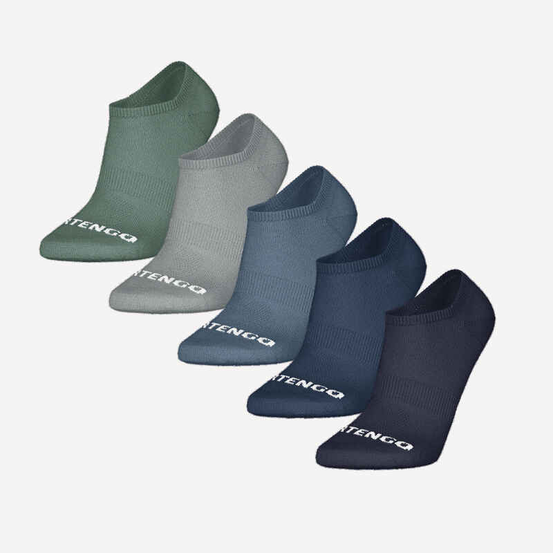 Adult Low Sports Socks RS 160 5-Pack - Colours