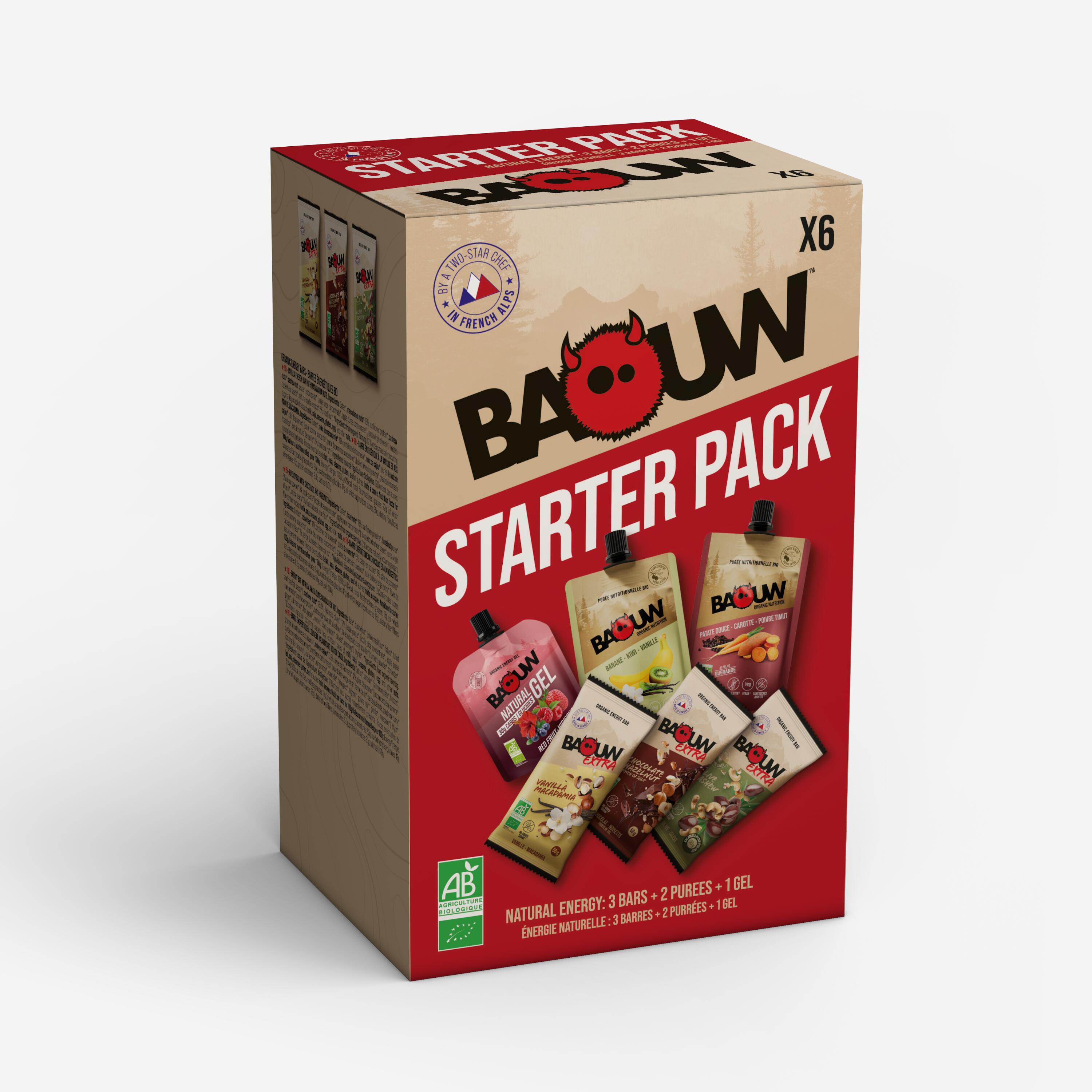 Baouw - Starter Pack Bio : Barres, Purées De Fruits Et Gels Énergétiques Bio - Gel Énergétique - Nutrition Et Soin - - Taille Unique - Decathlon