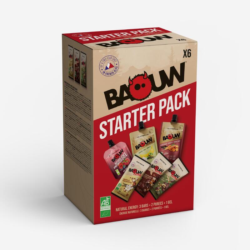 Starter pack BIO : barres, purées de fruits et gels énergétiques BIO