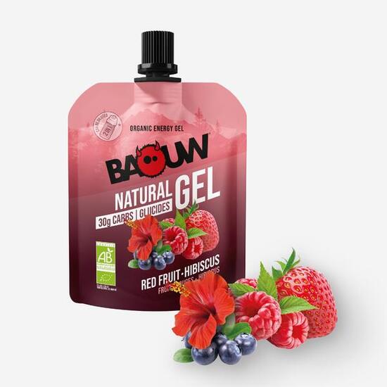 Gel énergétique BIO fruits rouges hibiscus - 85g