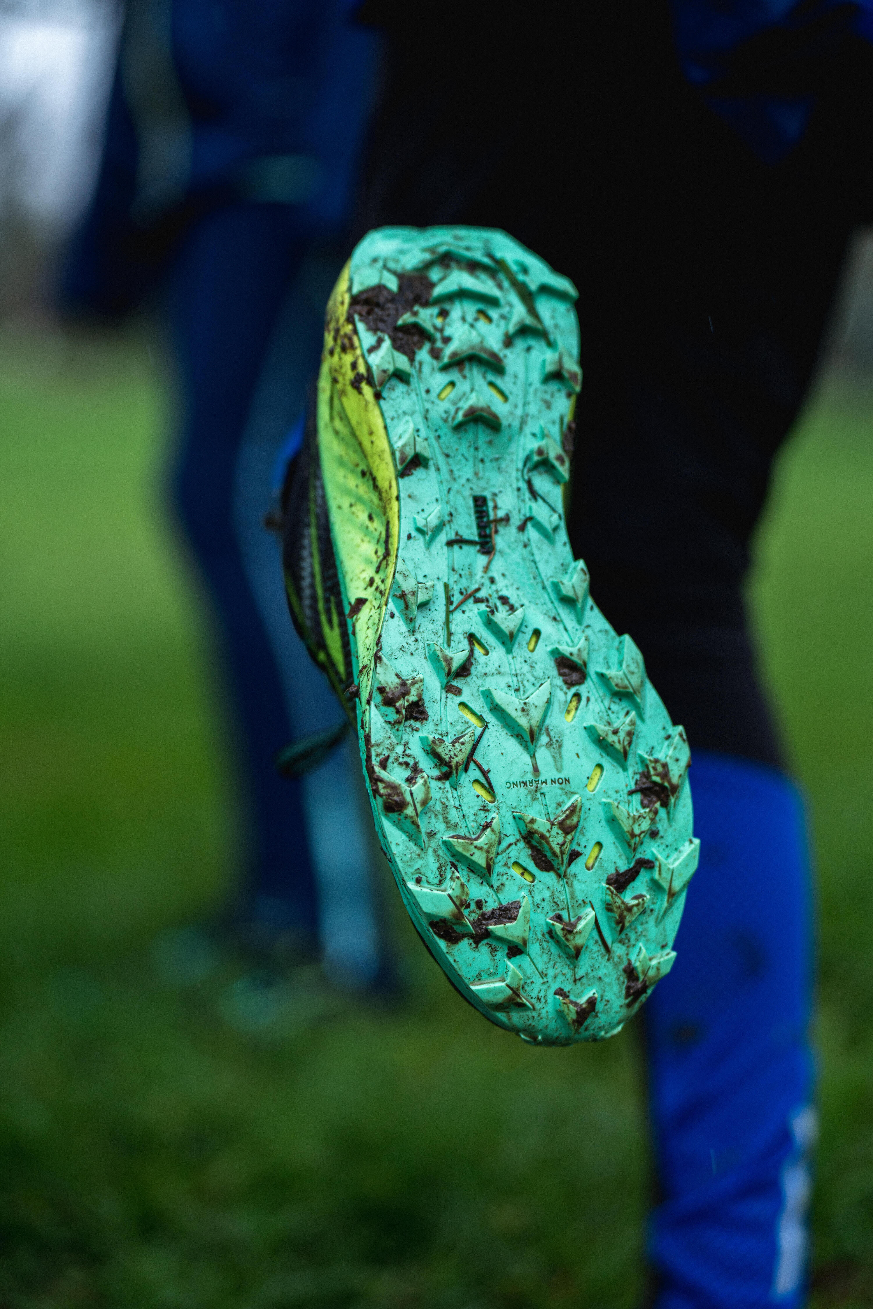 Trail- en veldloopschoenen voor kinderen K500 GRIP zwart 11/11