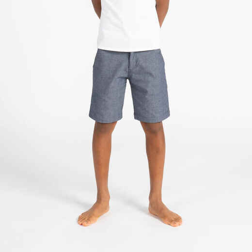 
      Boys' Sailing Shorts SAILING 100 Grey Blue
  