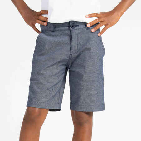 Boys' Sailing Shorts SAILING 100 Grey Blue