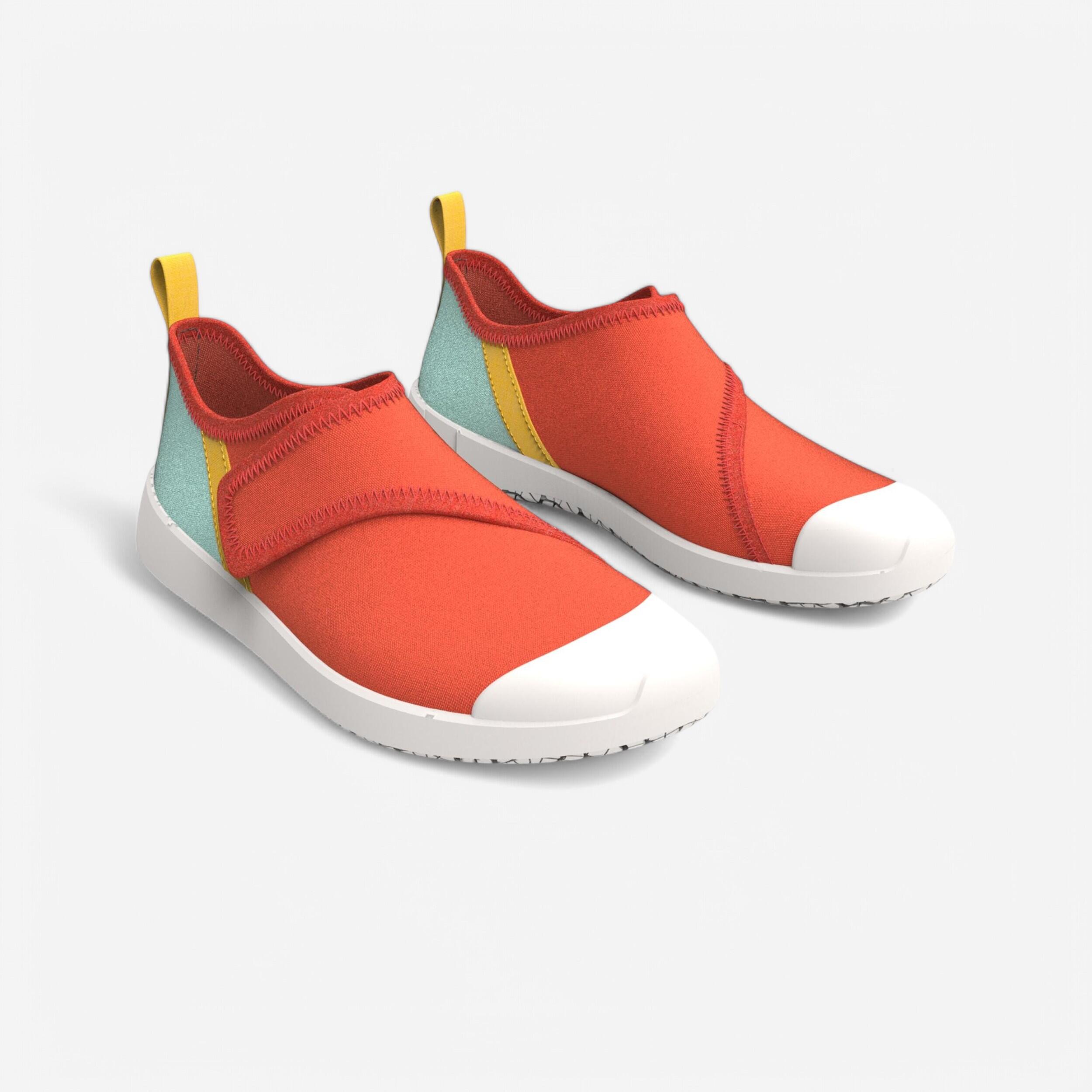 Chaussures d’eau à bande autoagrippante enfant, 120 4/10