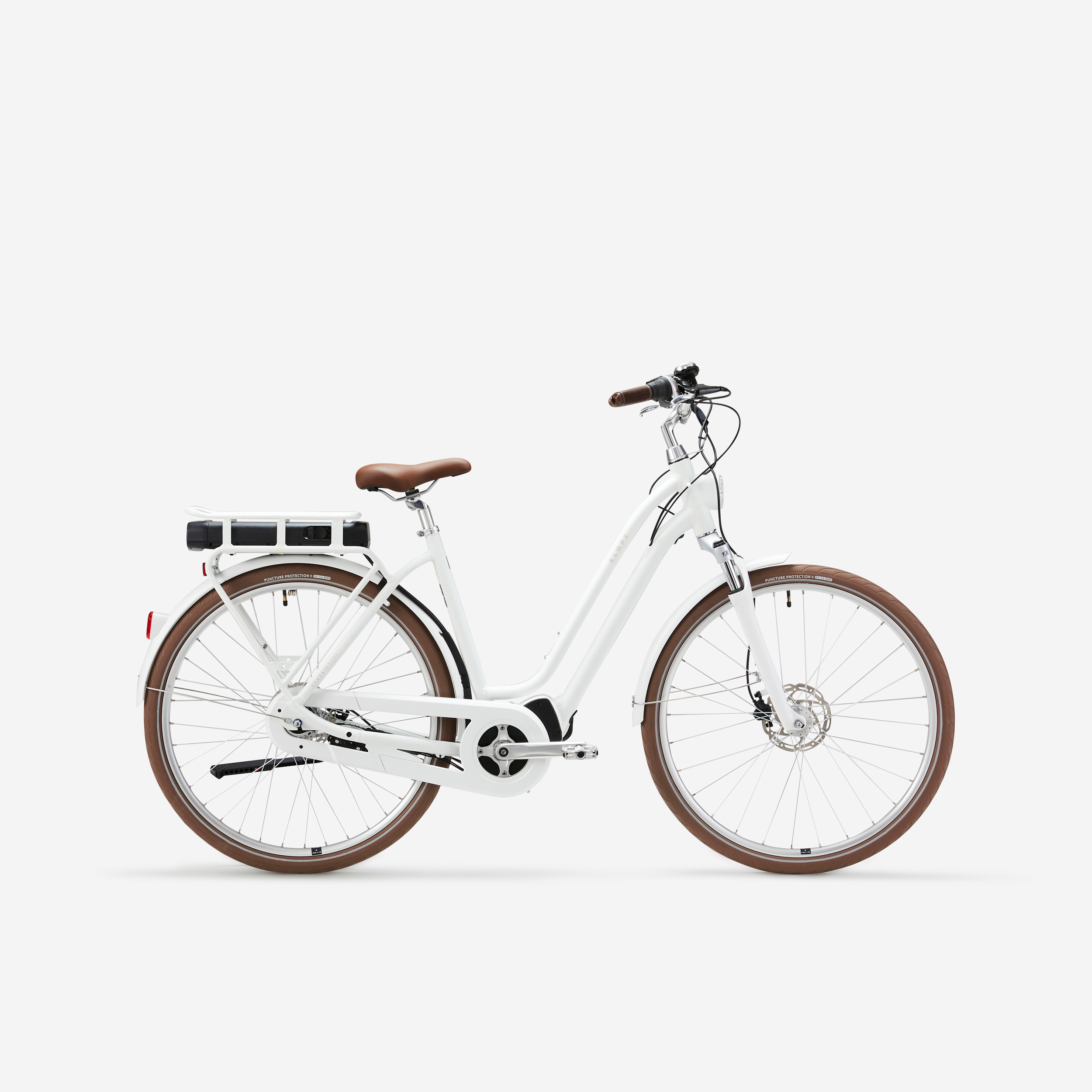 Vélo de ville électrique elops 920 connect lf blanc - Vélos & Accessoires - ELOPS- Clubs - Entreprises - Collectivités - Associations