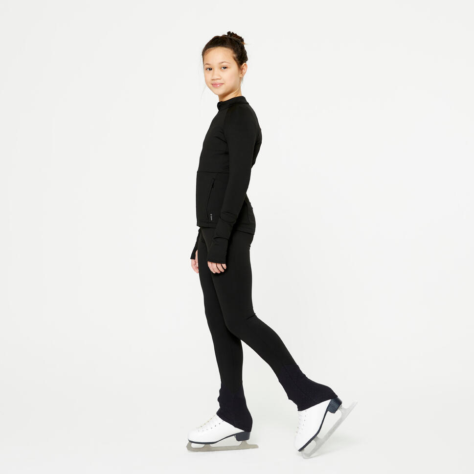 Legginsy treningowe do łyżwiarstwa figurowego dla dzieci Oxelo