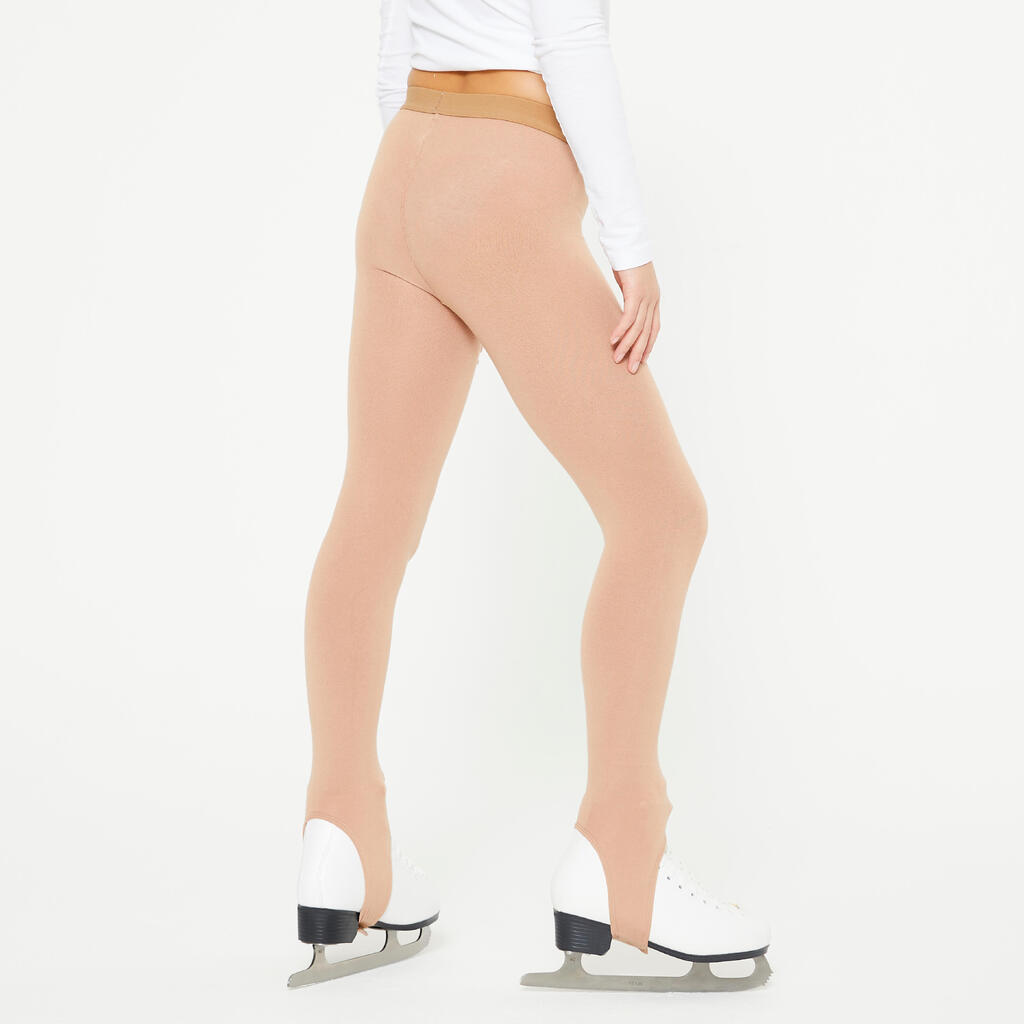 Kids' Figure Skating Training Stirrup Tights