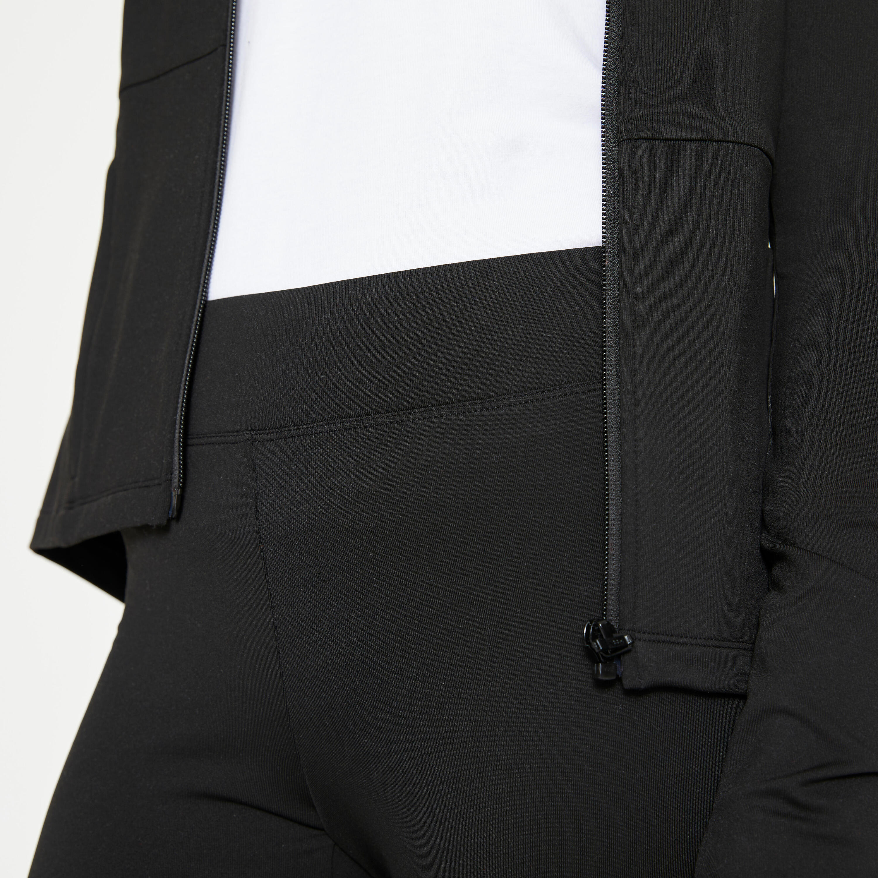 Kids' Figure Skating Training Leggings Black AXELYS Decathlon