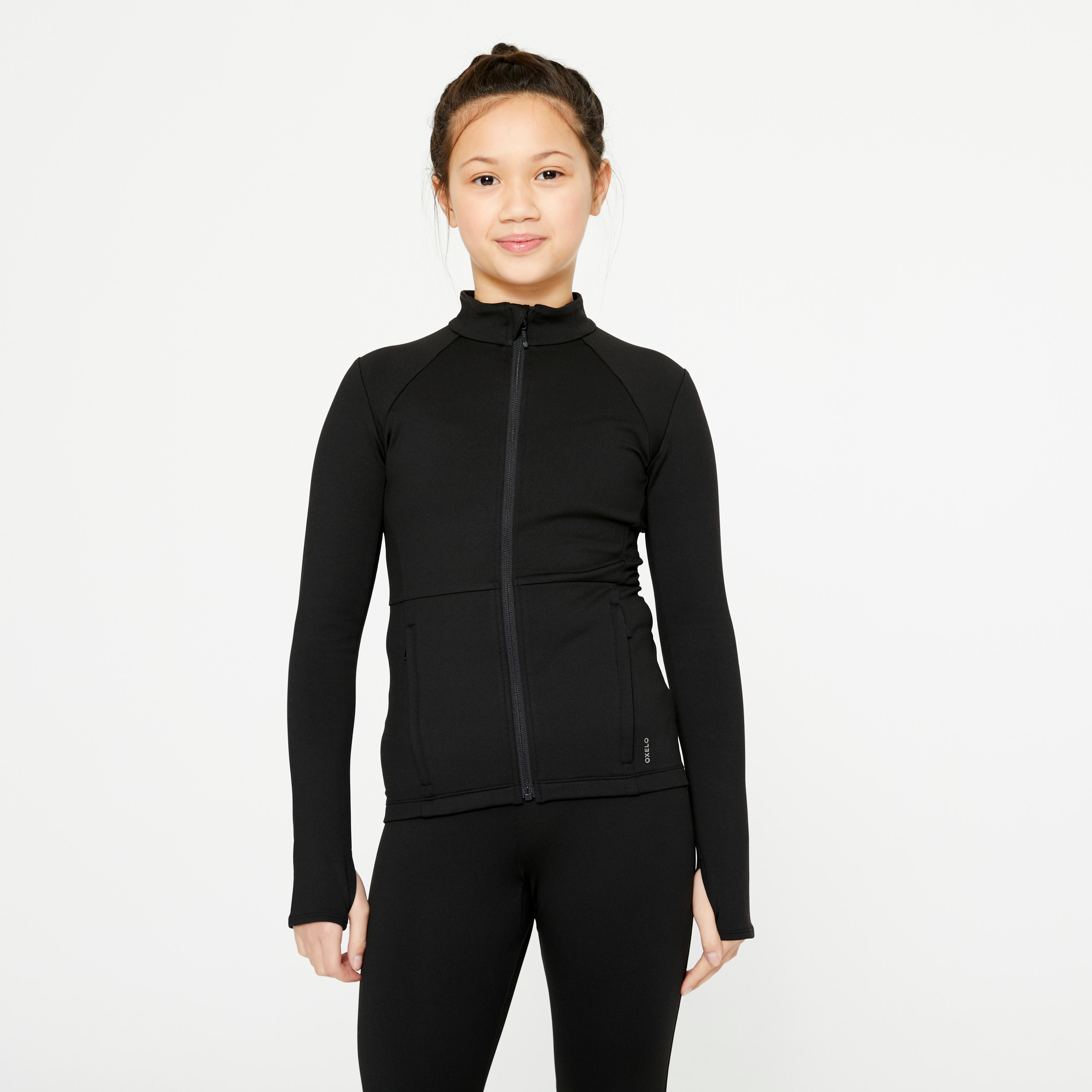 AXELYS Eiskunstlauf-Trainingsjacke Kinder – schwarz | 03608391398231 AXELYS Eiskunstlauf-Trainingsjacke Kinder – schwarz | 03608391398231