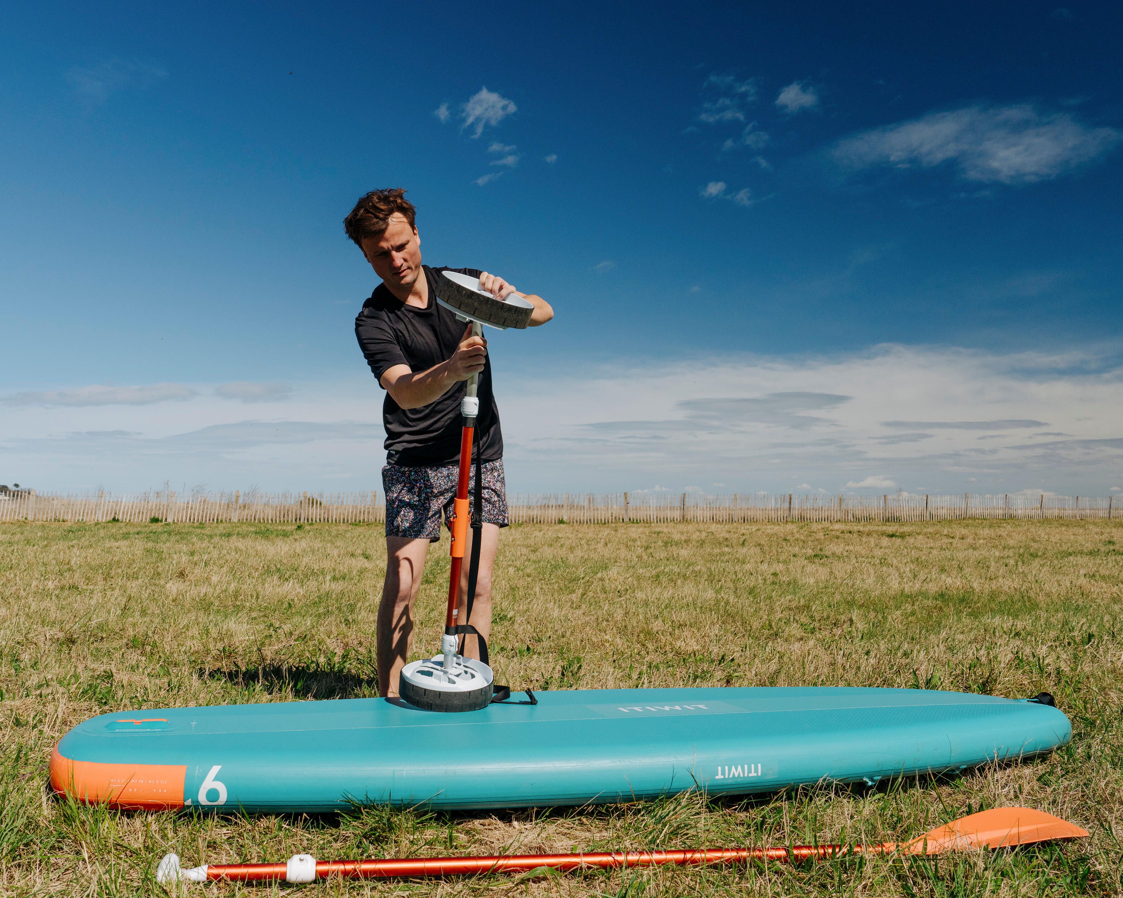 Ultra-compact SUP and Kayak Transport Trolley - ITIWIT