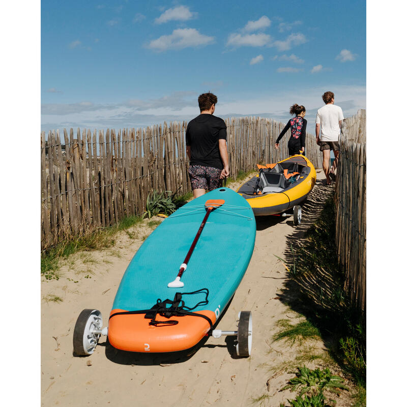 Chariot de transport ultra-compact pour SUP et kayak