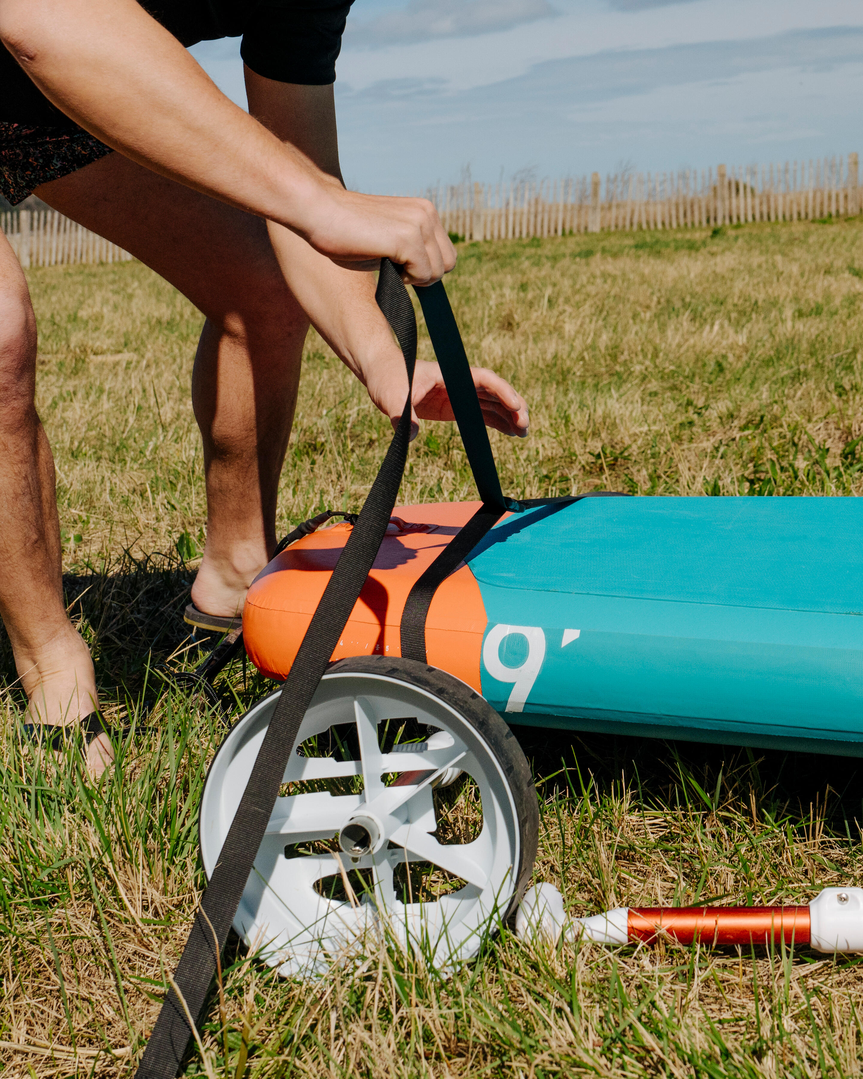 Ultra-compact SUP and Kayak Transport Trolley - ITIWIT