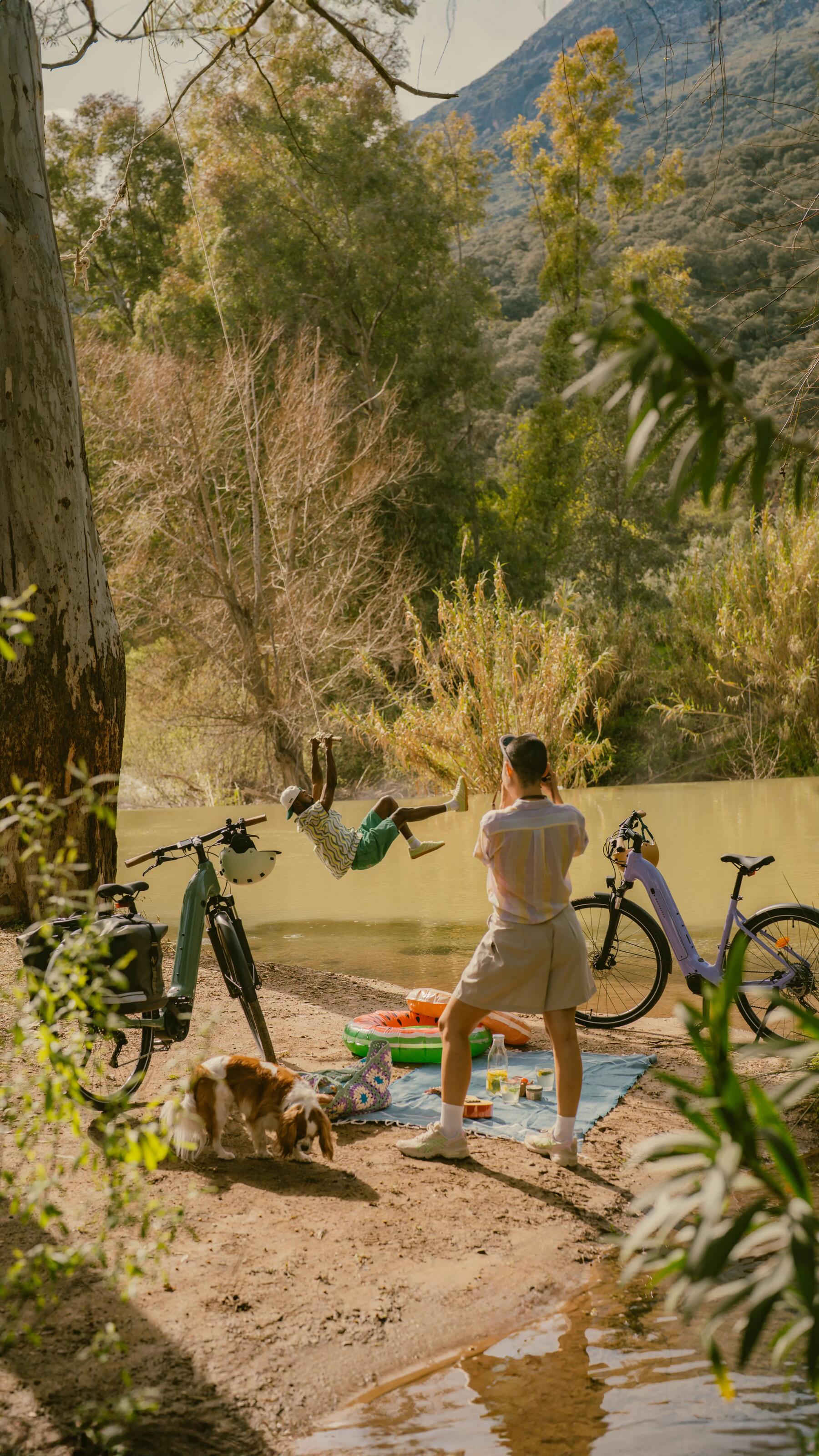 bici trekking elettrica