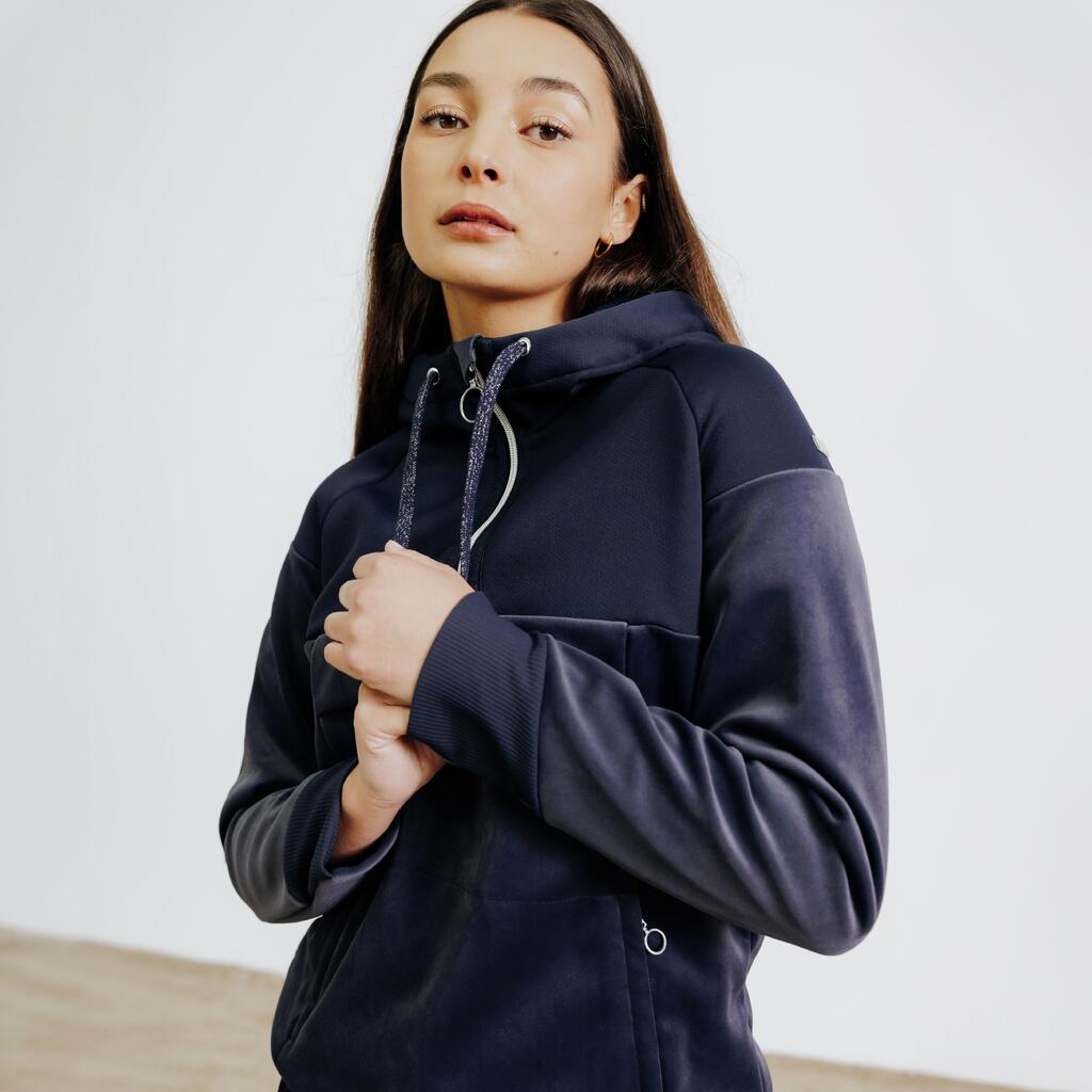 Sweatshirt 900 warm Damen grün