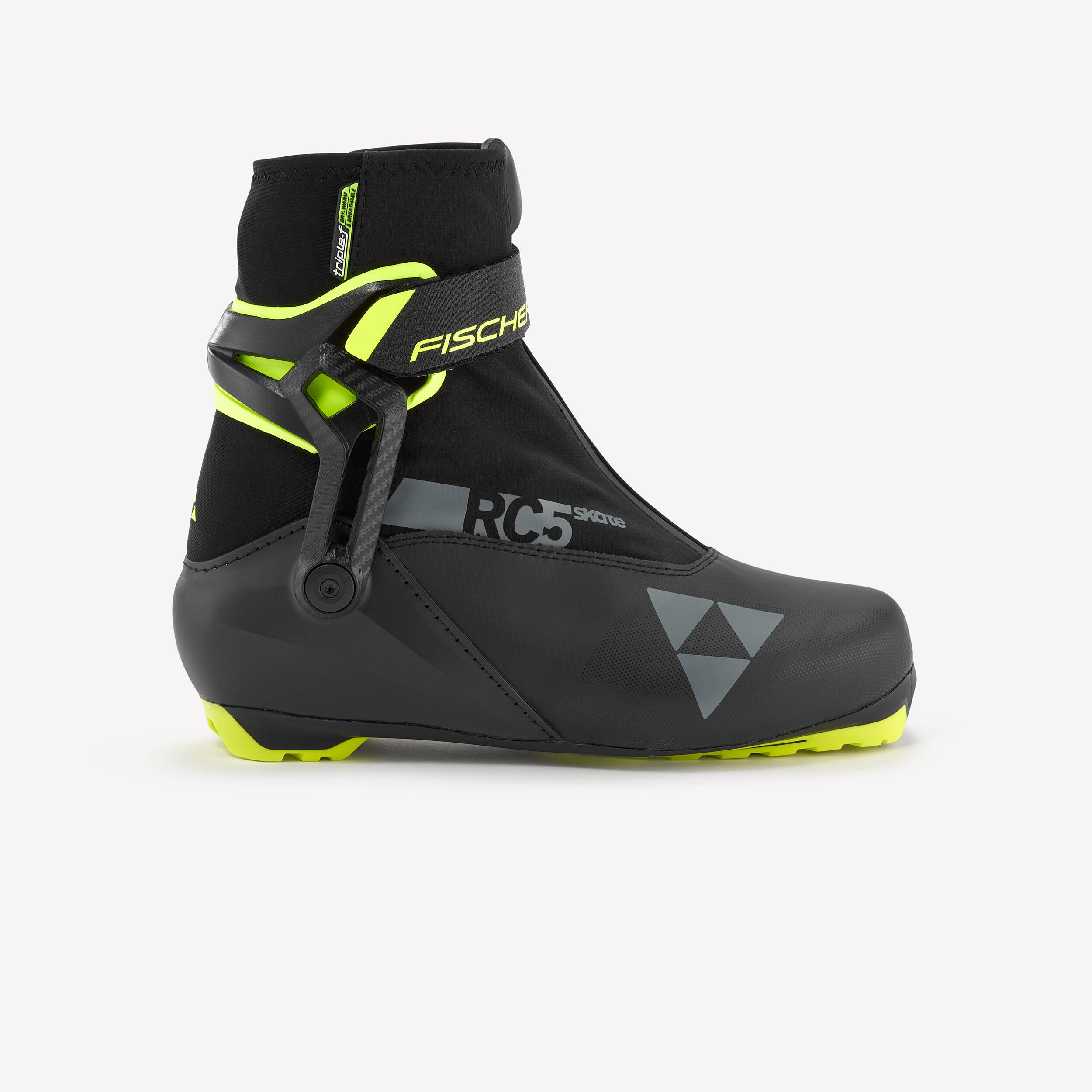 Botas de ski de fundo skating adulto, fischer rc5