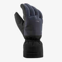 Adult Warm Ski Gloves 500 - Navy Blue