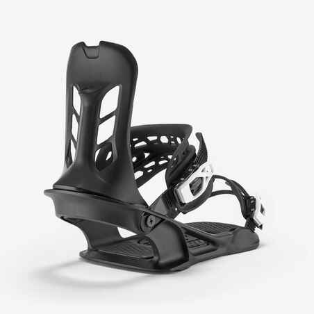 Men's On/Off Piste Snowboard Bindings SNB 100-Black