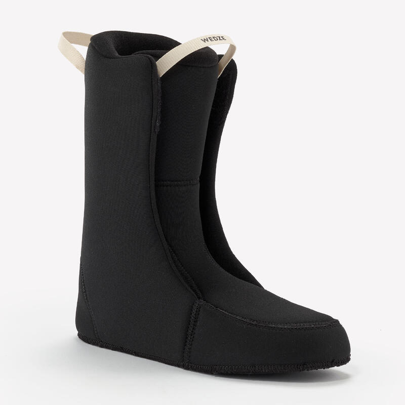 Boots de snowboard souples et confortables homme, SNB100 noir