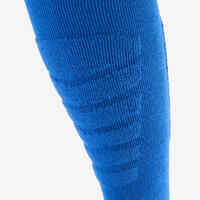 Adult ski and snowboard socks, 100 - Blue and Black