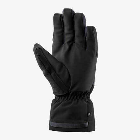 Adult Warm Ski Gloves 500 - Navy Blue
