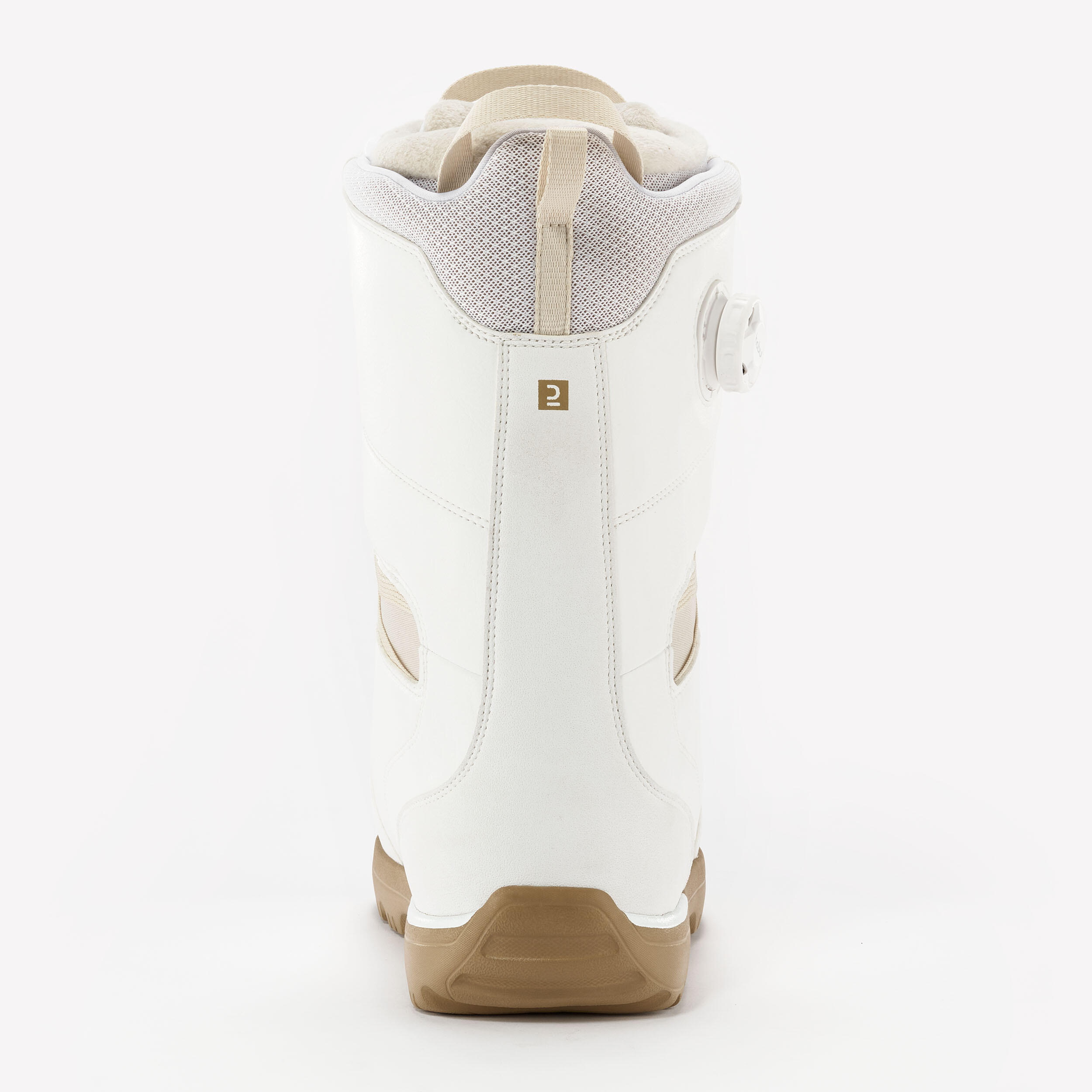Men's and Women's Snowboard Boots SNB 500 Hybrid - White 5/12