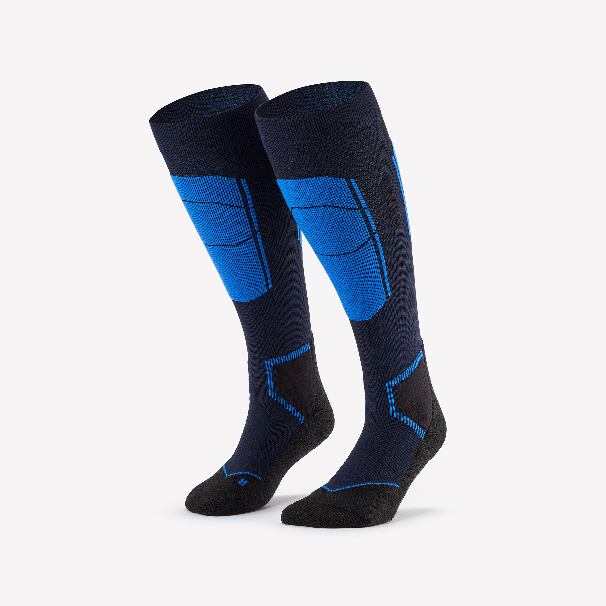 Merino Wool Ski Socks - 500 - WEDZE