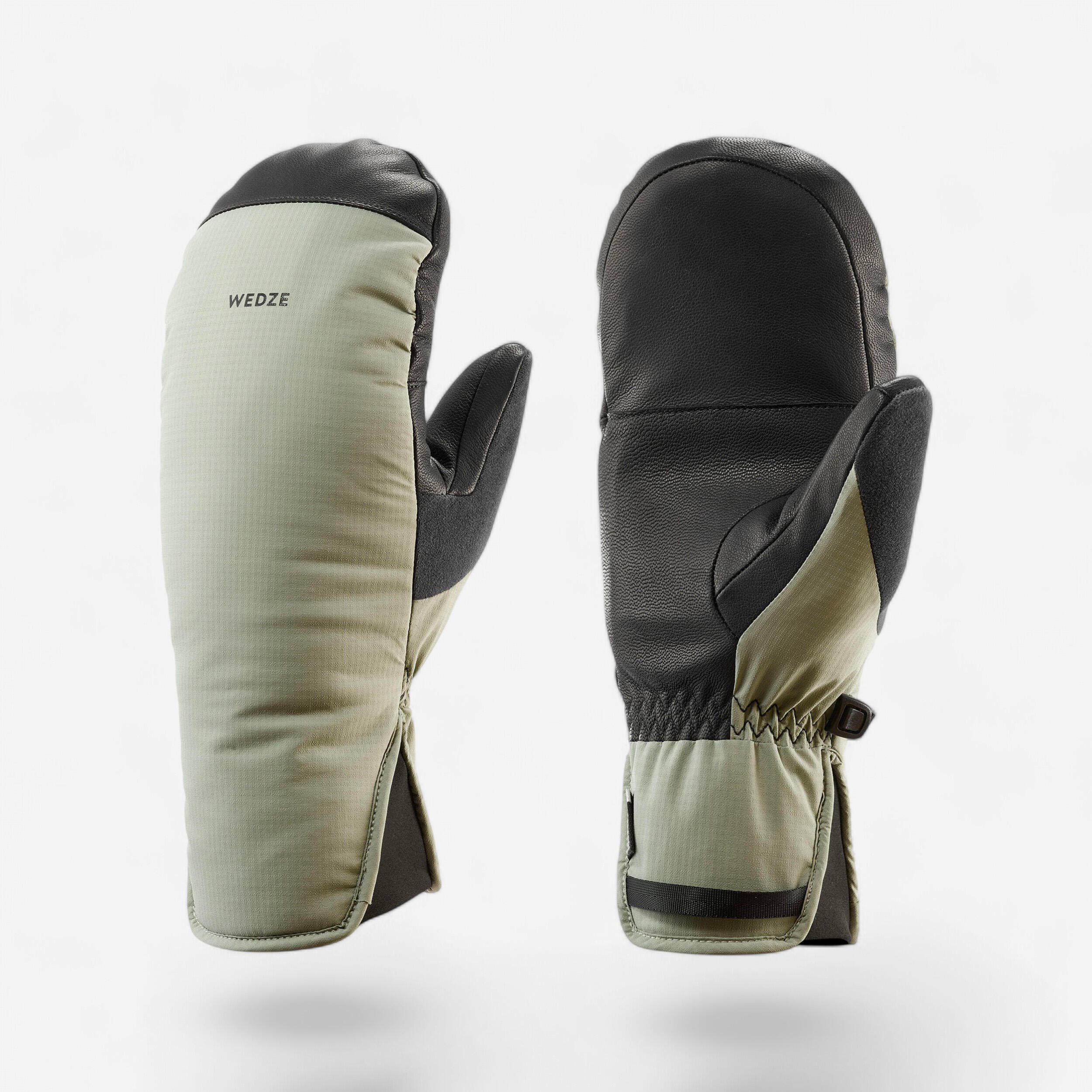 sage green / smoked black