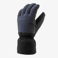 Adult Warm Ski Gloves 500 - Navy Blue