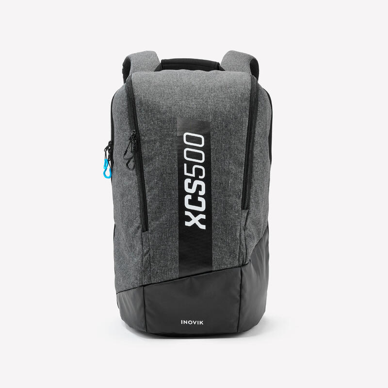 Sac à dos pour chaussures de ski de fond adulte, Bootbag 500 gris