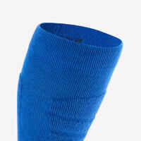 Adult ski and snowboard socks, 100 - Blue and Black