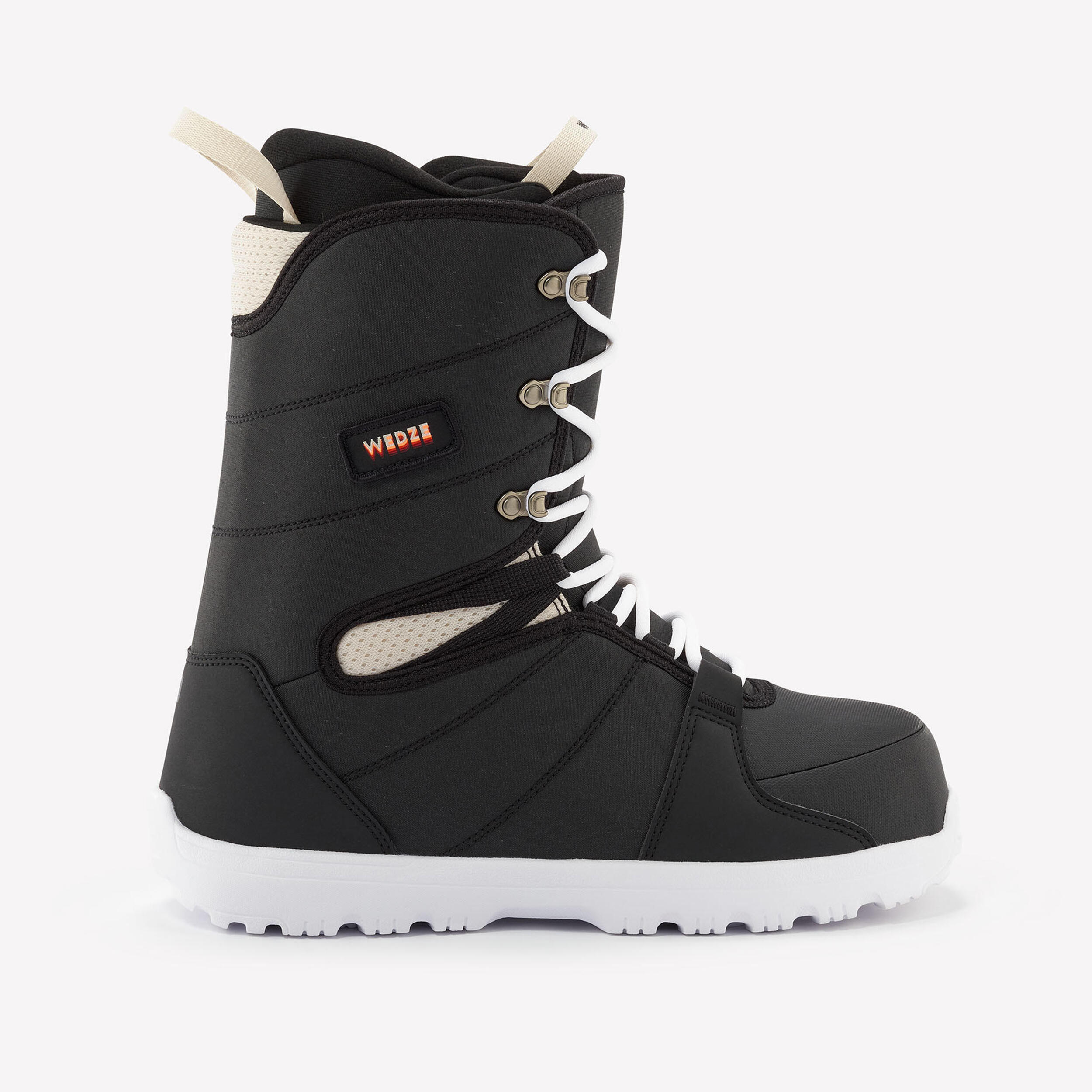 DREAMSCAPE Pánska snowboardová obuv SNB 100 čierna 40