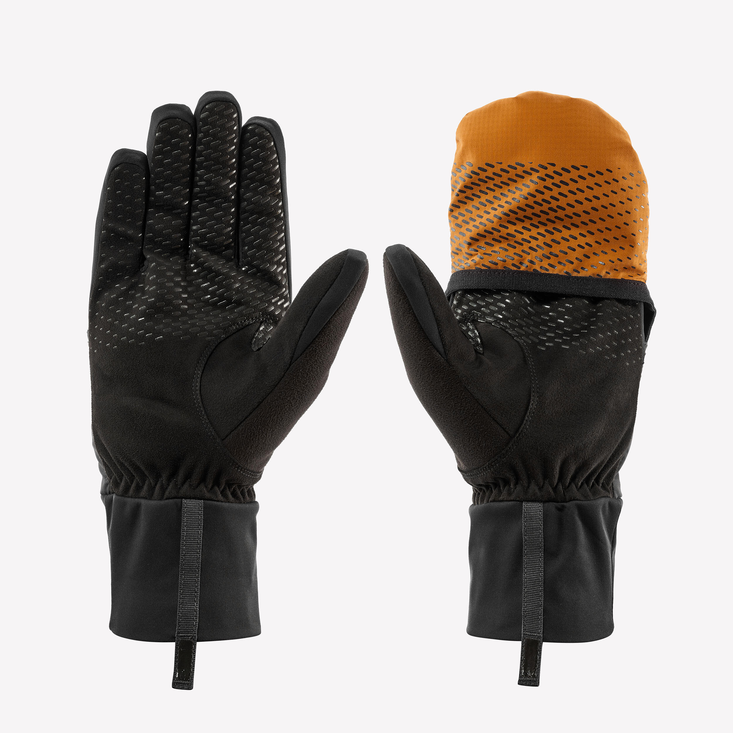 WATERPROOF SKI TOURING GLOVES / MITTENS - 2 IN 1