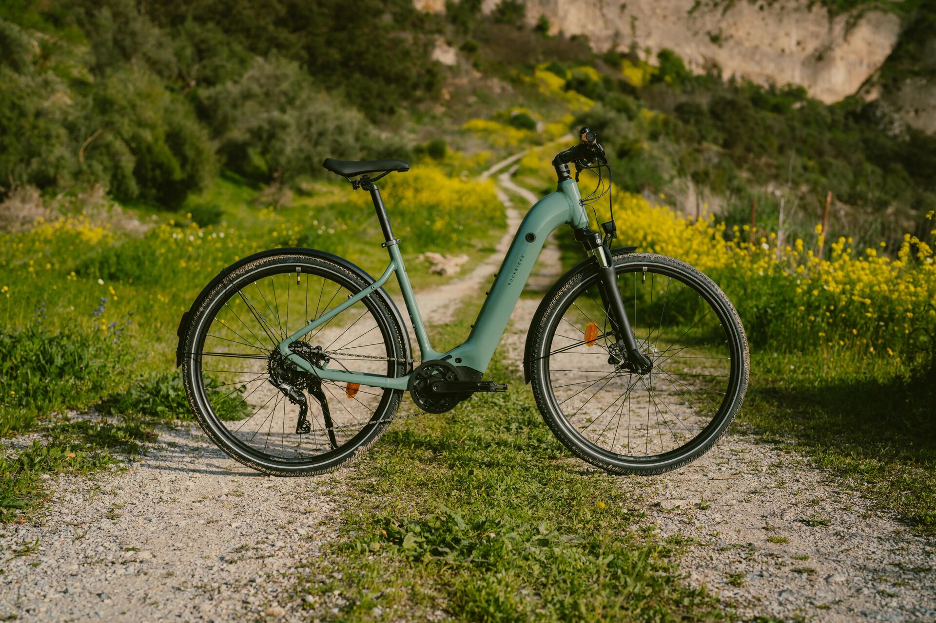 Bicicleta eléctrica trekking motor central E-Actv 500