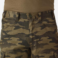 Pantalon cargo resistant steppe 500  camo halftone marron