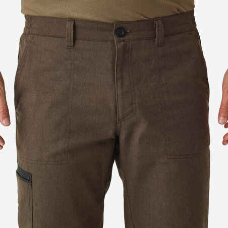 STRONG TROUSERS STEPPE 100 BROWN
