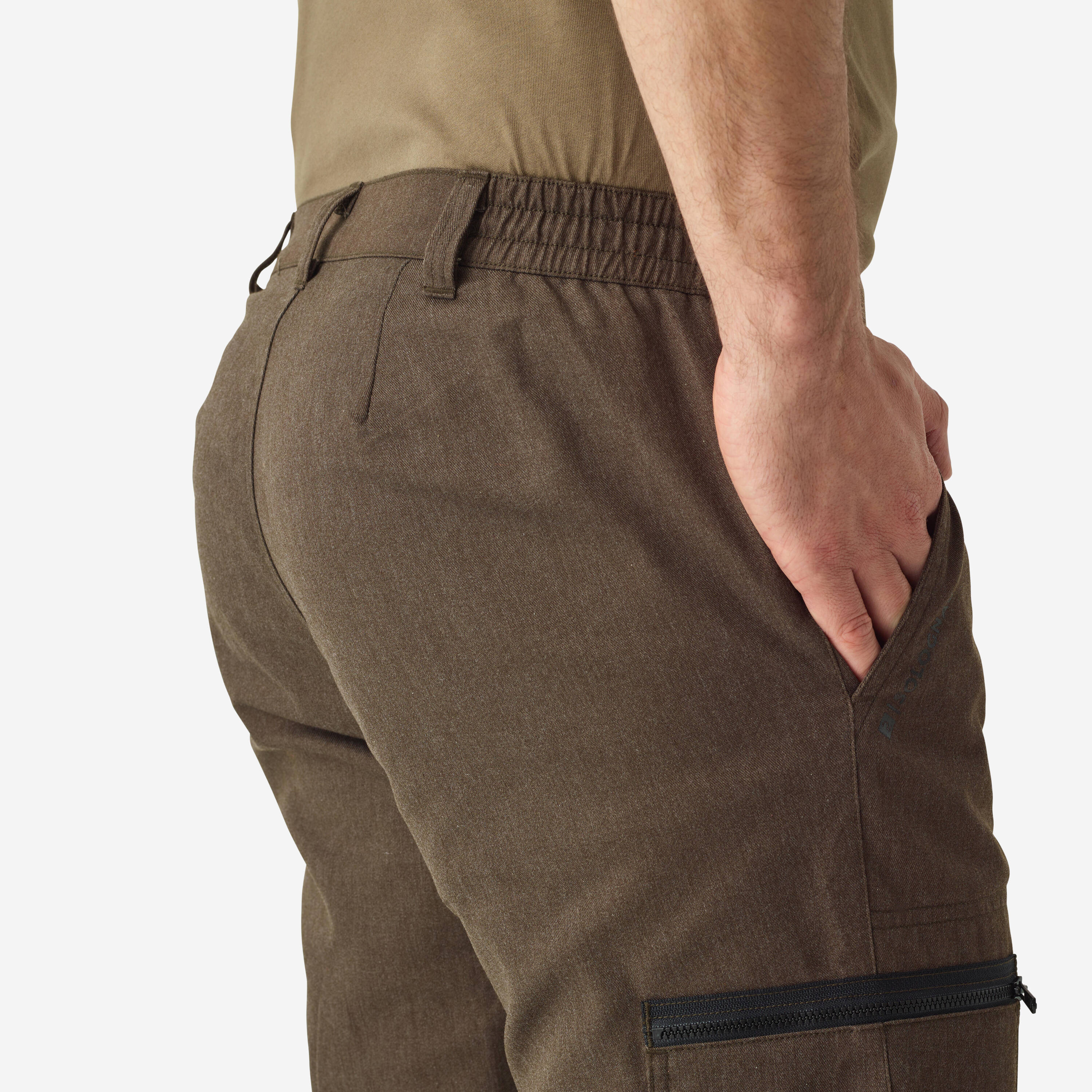 STRONG TROUSERS STEPPE 100 BROWN -  3