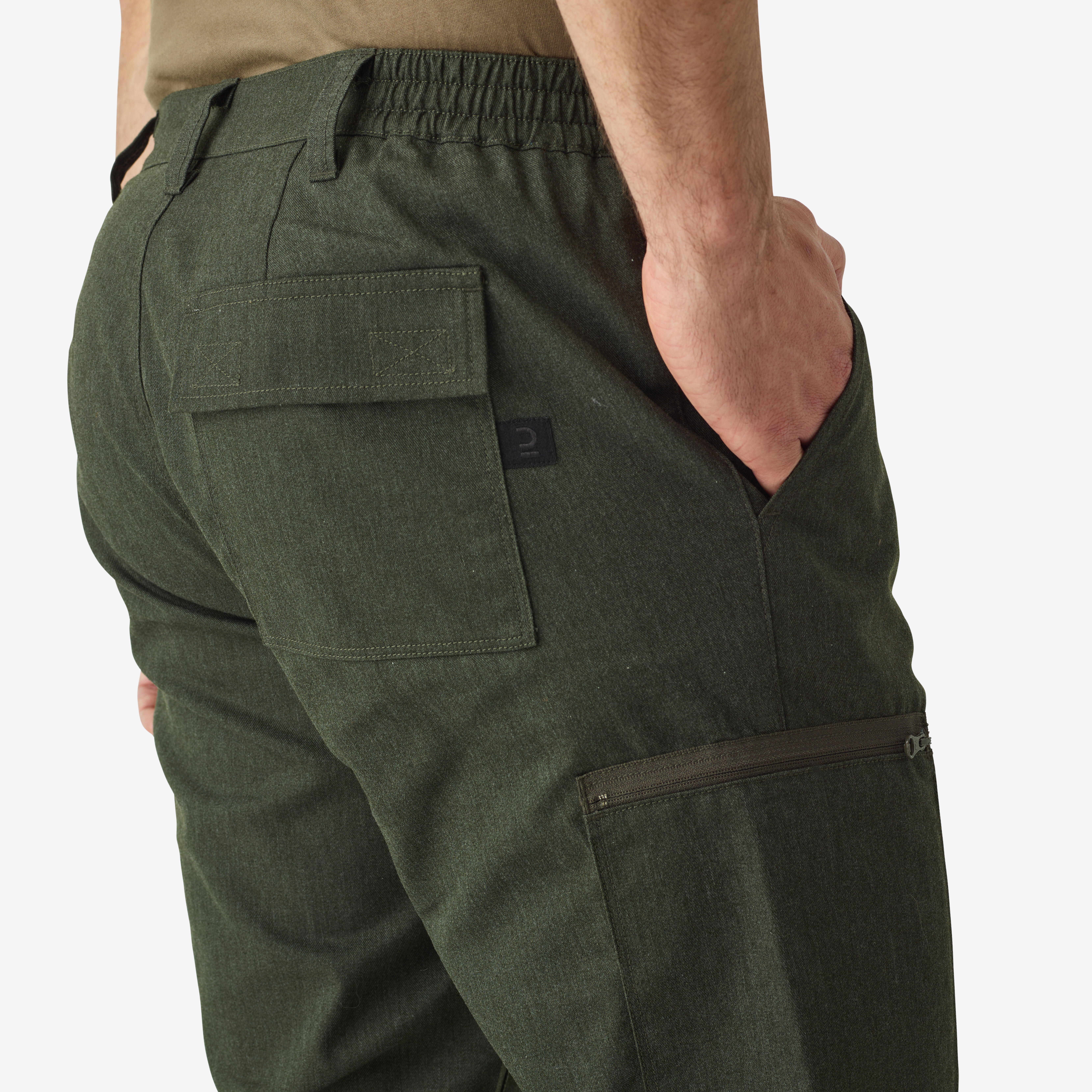 Pantalon de chasse régulier homme – Steppe 300 vert - SOLOGNAC